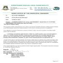 COMMENCEMENT OF LOCAL GOVERNMENT: MUNICIPALITY SYSTEMS AMENDMENT ACT, 2022 (ACT NO:3 OF 2022 )